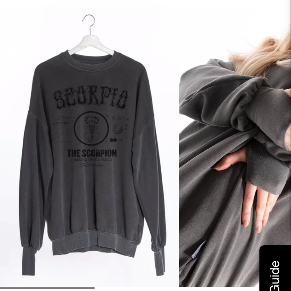 Scorpio sweatshirt high quality